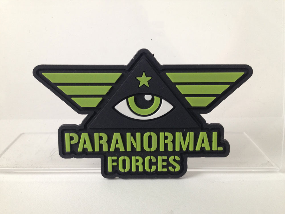 Paranormal Forces eye in triangle pyramid Illuminati military morale patch PVC emblem | Monsterologist