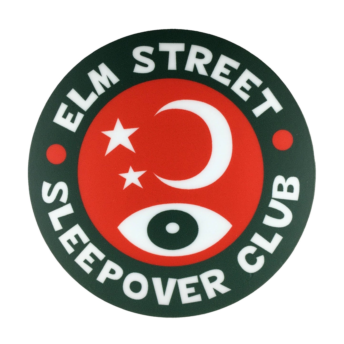 Elm Street Sleepover Club circle sticker