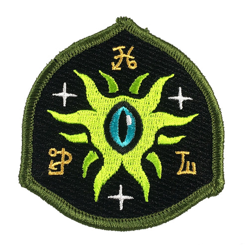 Eye Of Shoggoth shield embroidered patch – Monsterologist