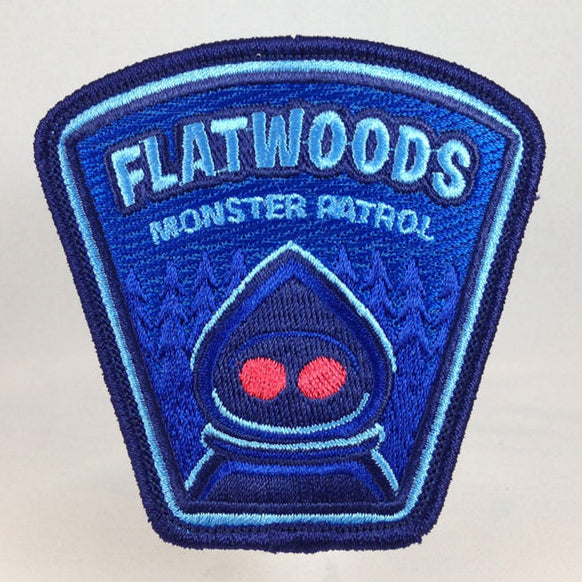 Flatwoods Monster cryptozoology military embroidered morale patch by Monsterologist