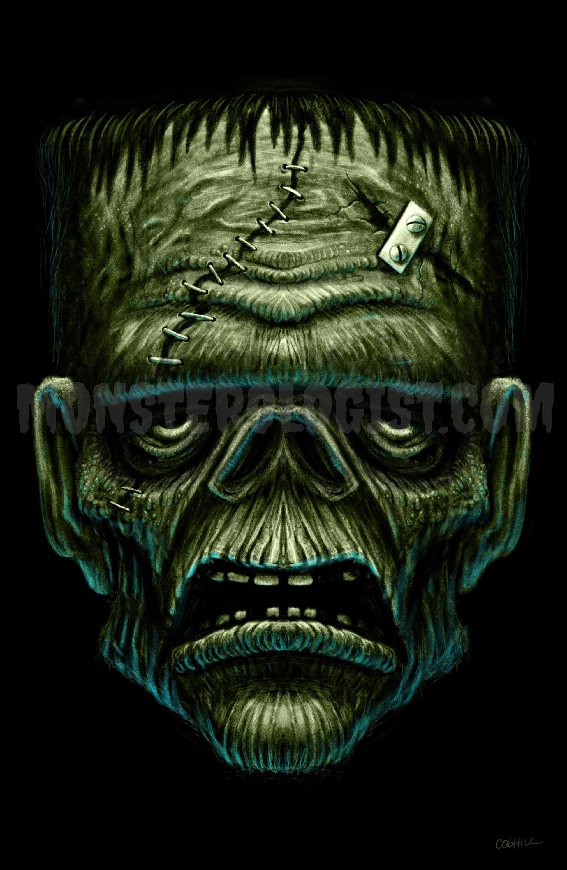 frankensteins monsters Frankenstein's Monster color print – Monsterologist