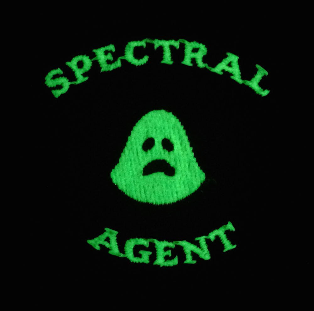 Ghost Guard Patch Spectral Agent Glow In Dark