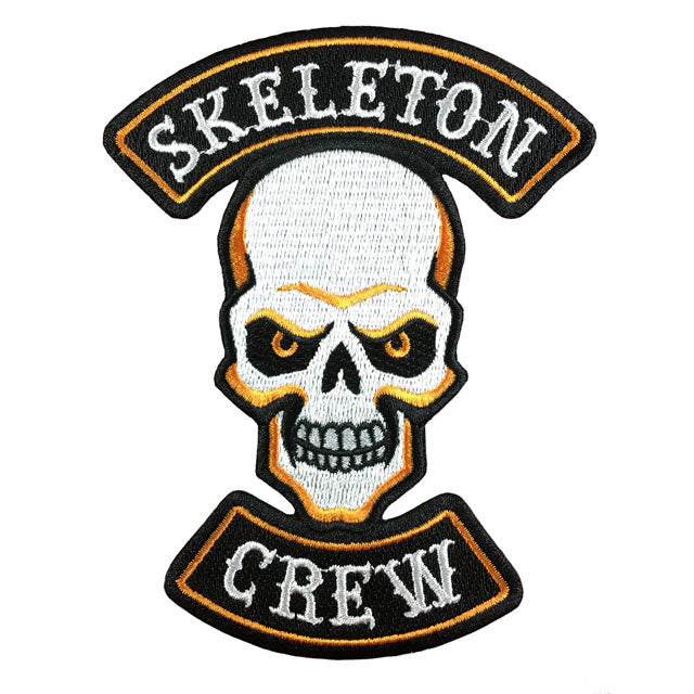 Hallows Angels Halloween Motorcycle Biker Patch Skeleton Crew Skull | Monsterologist