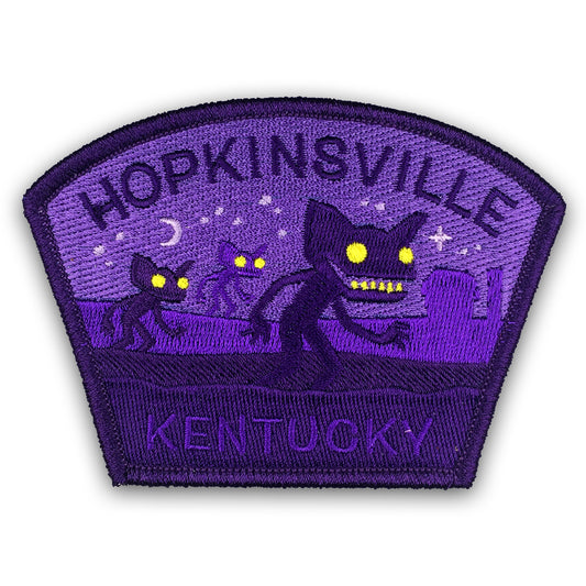Hopkinsville, Kentucky Goblins Travel Patch by Monsterologist