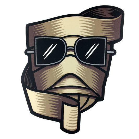Invisible Man horror monster sticker by Monsterologist