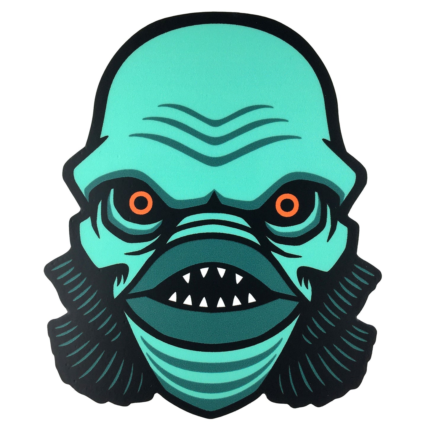 Lagoon Creature horror monster sticker by Monsterologist