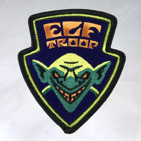 Elf Troop embroidered patch - embroidered patch psychedelic blacklight ...