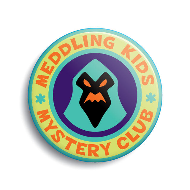 Meddling Kids Mystery Club button
