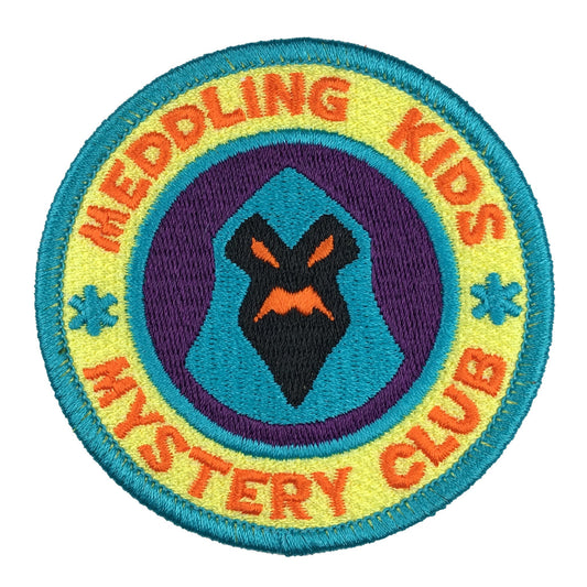 Meddling Kids Mystery Club Scooby Doo phantom embroidered patch by Monsterologist