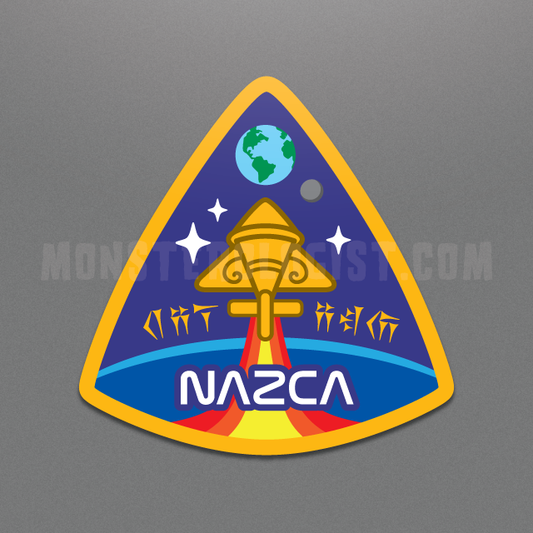 Nibiru Officer's Insignia space mission badge ancient astronaut sticker