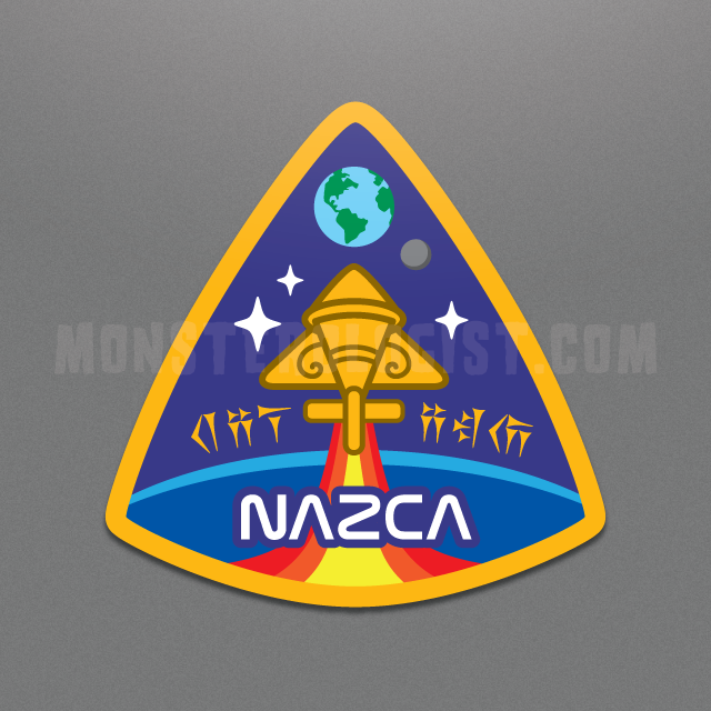 Nibiru Officer's Insignia space mission badge ancient astronaut sticker