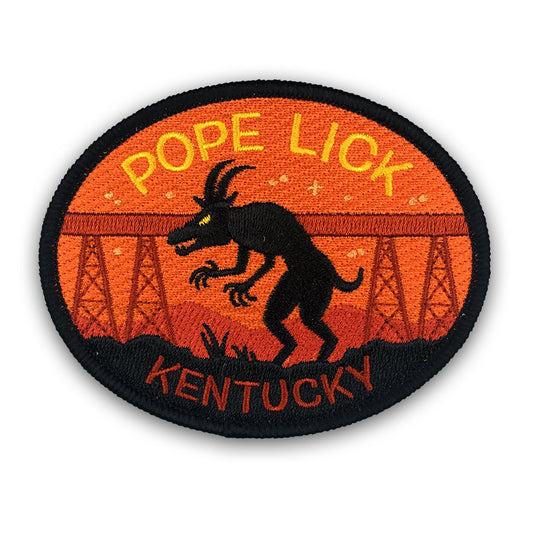 Pope Lick, Kentucky Goatman Travel Patch by Monsterologist