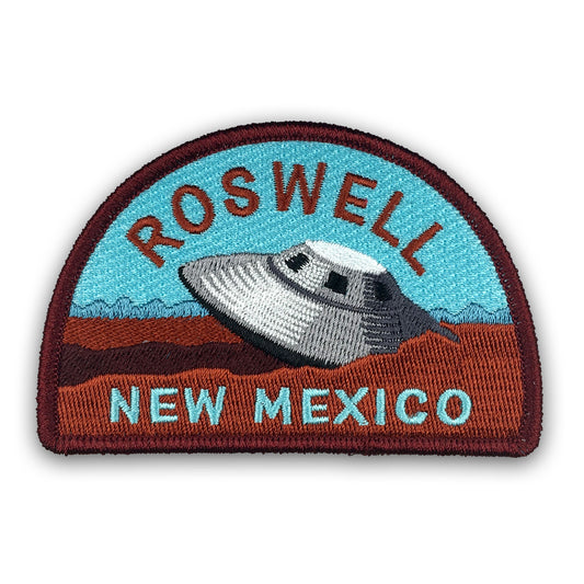 Roswell, New Mexico UFO crash Travel Patch by Monsterologist