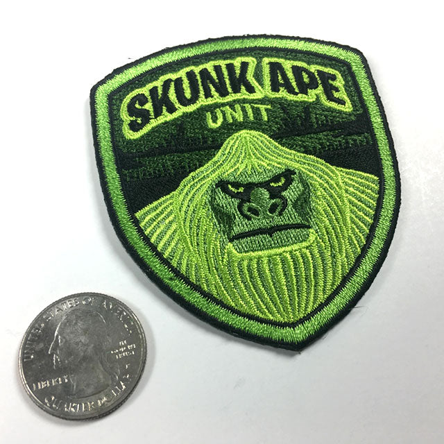 Skunk Ape Unit embroidered patch