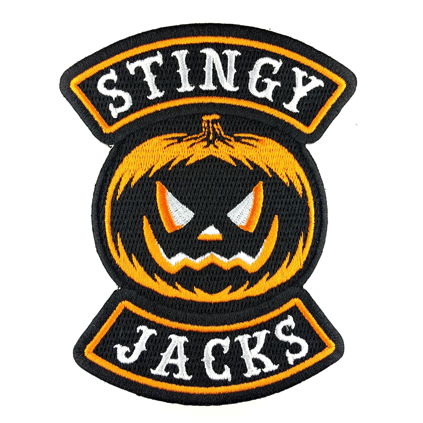 Stingy Jacks pumpkin jack-o-lantern Halloween-motorcycle-biker-patch