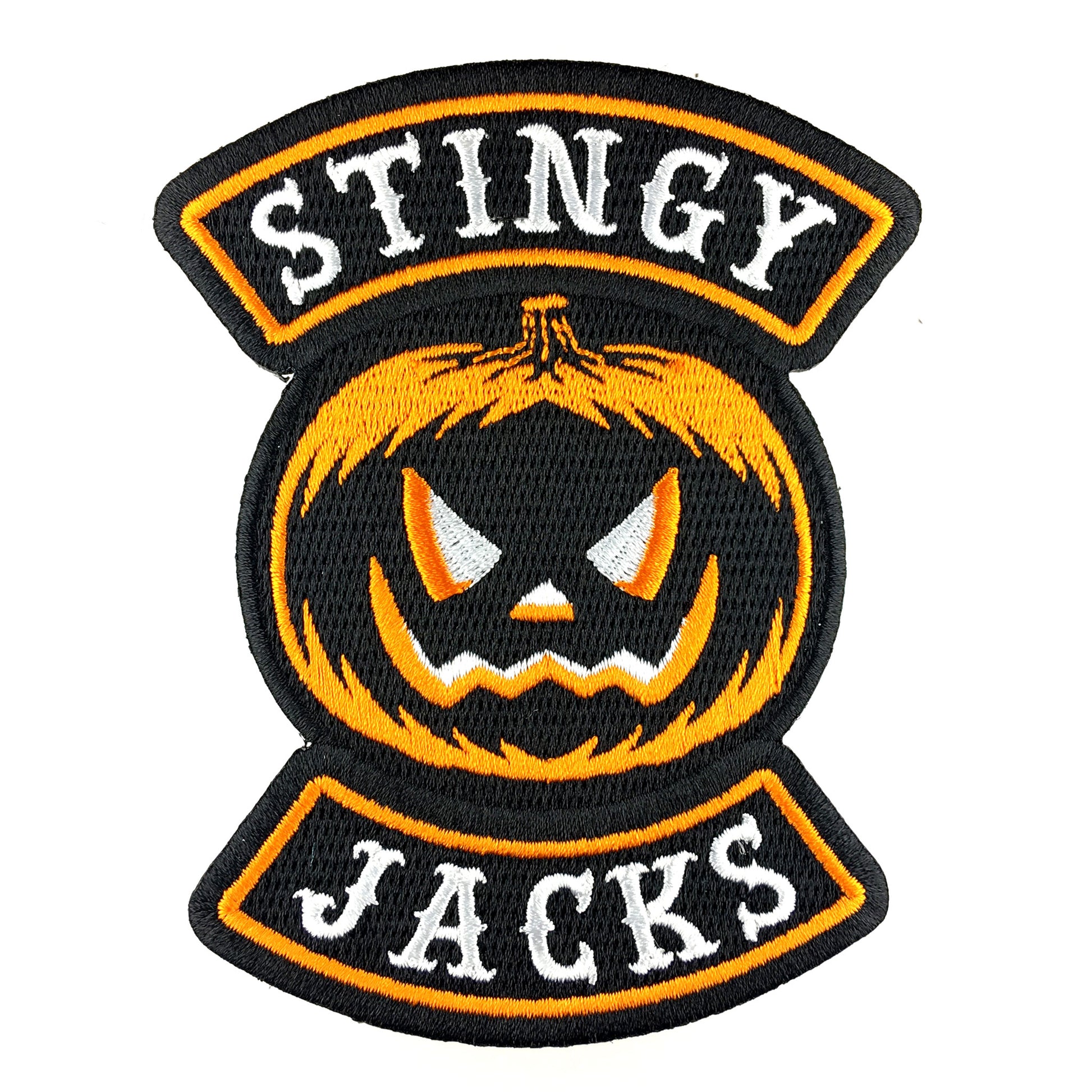 Stingy Jacks pumpkin jack-o-lantern Halloween-motorcycle-biker-patch
