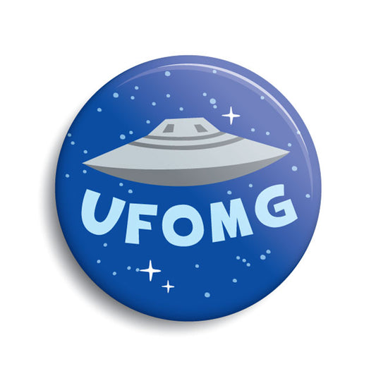 UFOMG UFO text message button.