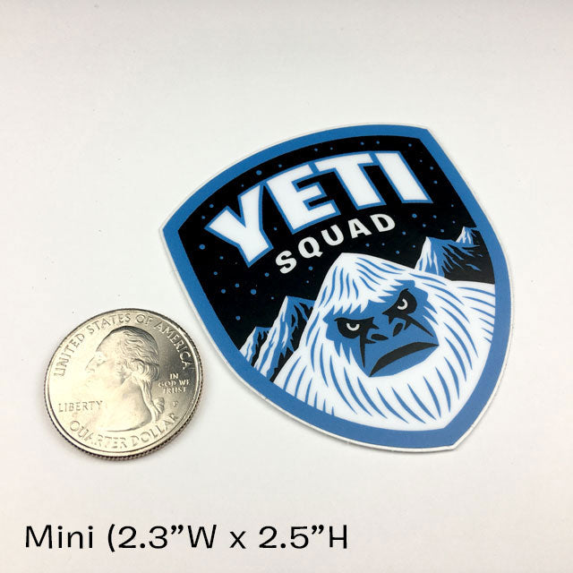 Yeti Squad Die-Cut Sticker