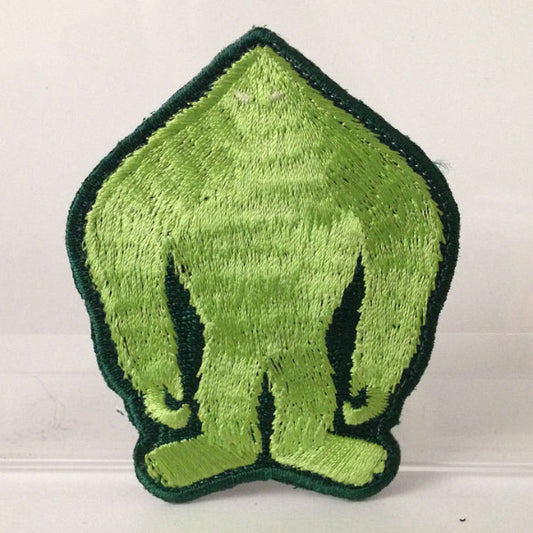 Skunk Ape silhouette embroidered patch