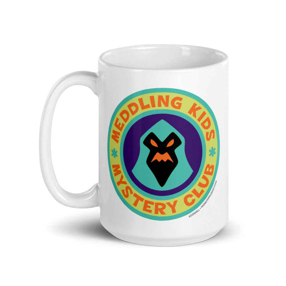 Meddling Kids Mystery Club coffee mug