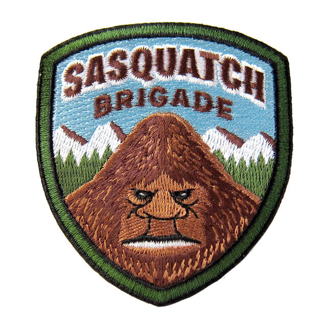Sasquatch Brigade cryptozoology park ranger military embroidered morale patch | Monsterologist