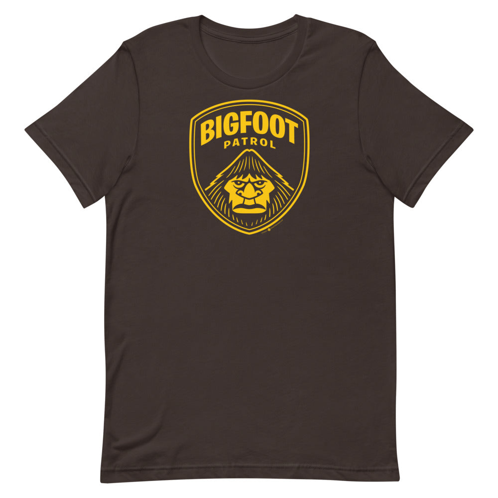 Bigfoot Patrol 2-color short-sleeve t-shirt