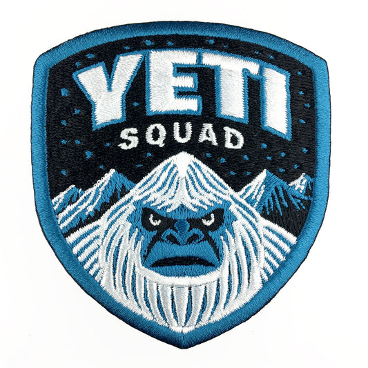 Yeti Squad cryptozoology park ranger embroidered morale patch | Monsterologist